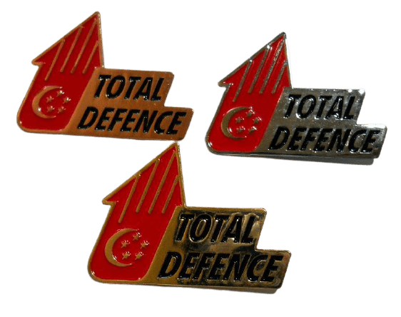 Custom Collar Pin by Transcope Trading Singapore